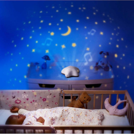 Sleep Toy Stars with White Noise and Light for 0++ Months