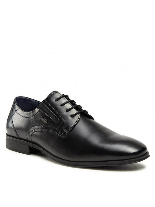 S.Oliver Men's Leather Casual Shoes Black