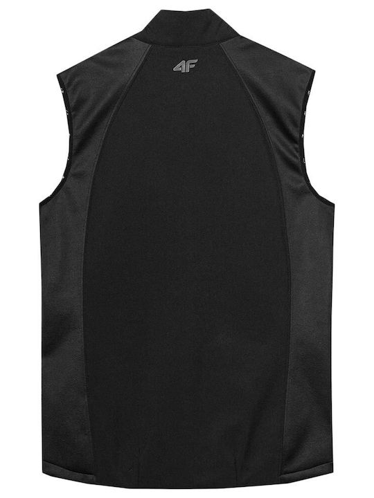 4F Men's Sleeveless Jacket Black