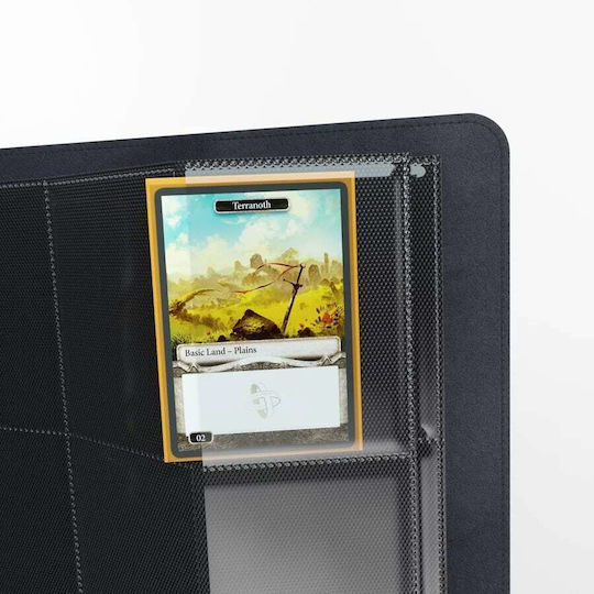 Gamegenic Prime Album 24-Pocket Binder 12-Pocket Standard Size Black GGS31026ML