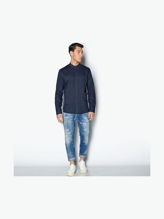 Men's Jeans Pants with Slim Fit Blue
