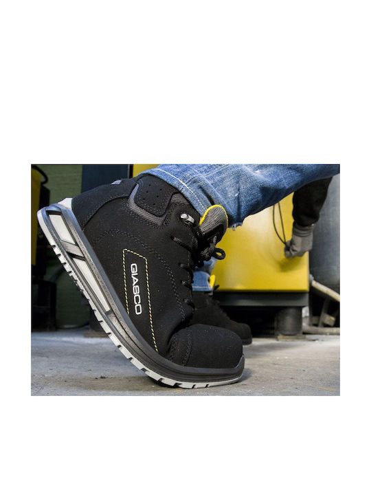 Giasco Borneo Waterproof Low Safety Black S3 with Certification (C), ESD , SRC,WRU