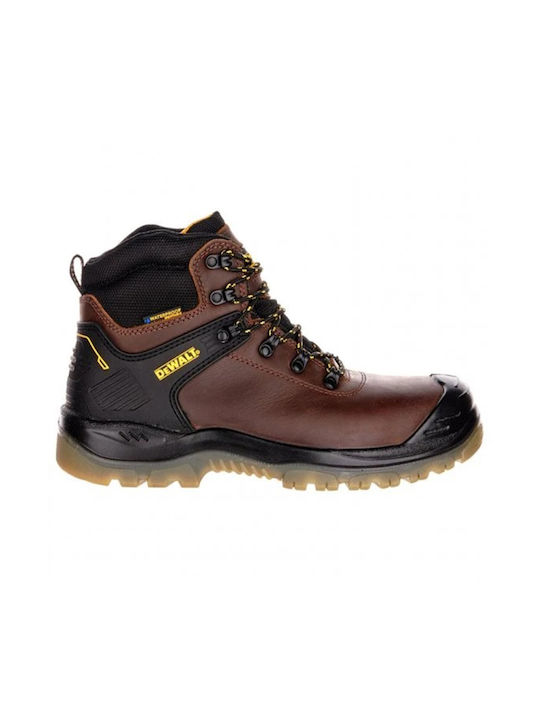 DEWALT Waterproof Boots Safety Brown S3 with Certification SRA