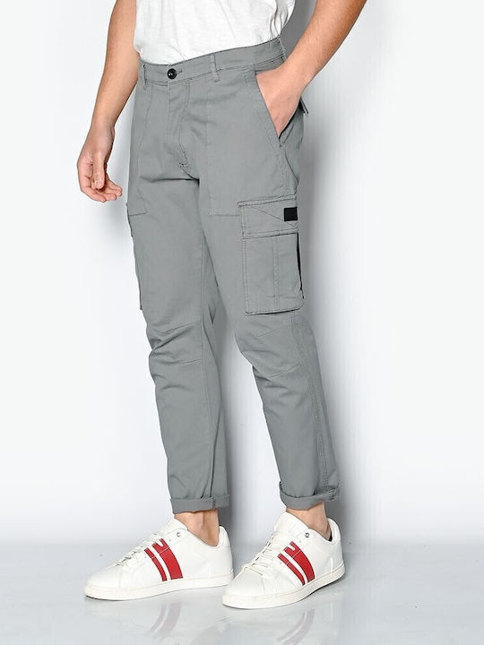 Hose Cargo Elastisch Gray