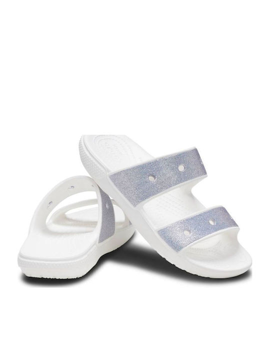 Glitter II Flip Flops In Sandal Style In White Colour