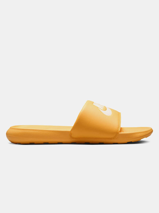 Nike Victori One Frauen Flip Flops Topaz Gold/Sail-Laser Orange