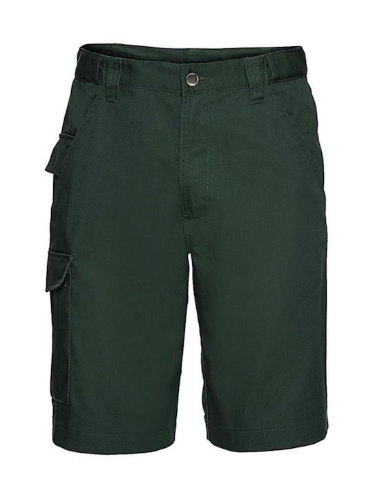 Russell Athletic R-002M-0 Work Shorts Green