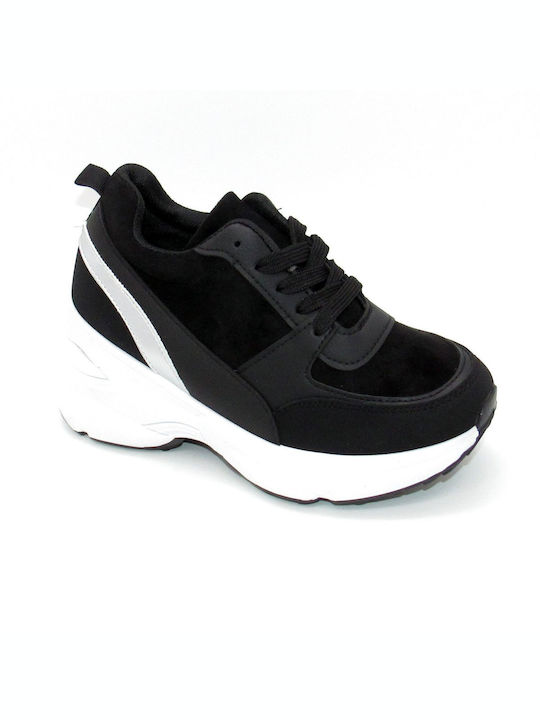 Tulipano 3480-12 Γυναικεία Sneakers Μαύρα