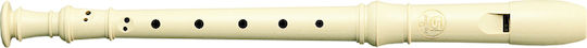 Suzuki Soprano Plastic Recorder Baroque White