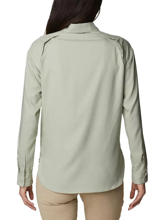 Columbia Silver Ridge 3.0 Women's Monochrome Long Sleeve Shirt Safari