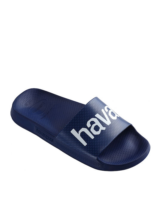Classic Logomania Men's Slides Blue