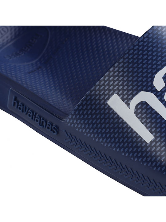 Classic Logomania Men's Slides Blue