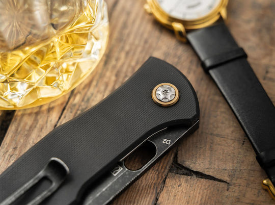 Boker Plus Fieldfolder Taschenmesser Schwarz Gesamtlänge 20.5cm mit Klinge 8.65cm Dicke 4mm in Hülle
