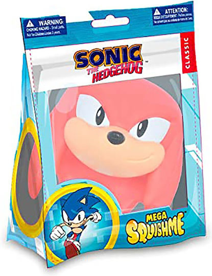 Gama Brands Sonic The Hedgehog - Knuckles Squishy Πλαστικό Κόκκινο