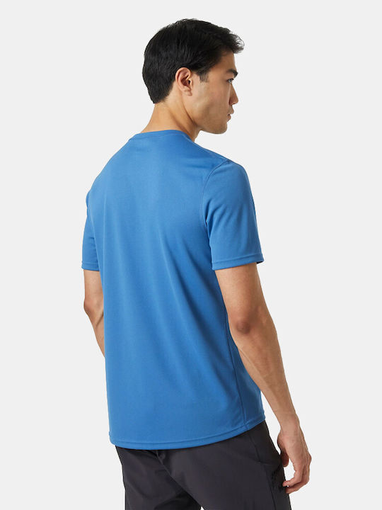 Helly Hansen Tech T Men's Athletic T-shirt Short Sleeve Azurite