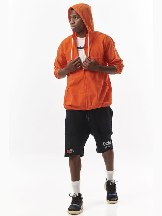 073314 Athletic Jacket Windproof Orange