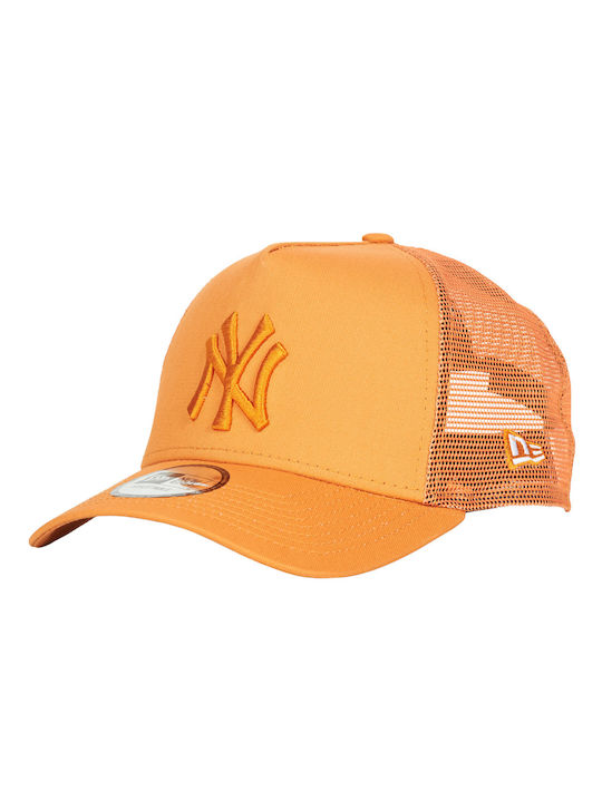 New Era New York Yankees Jockey mit Netz Orange
