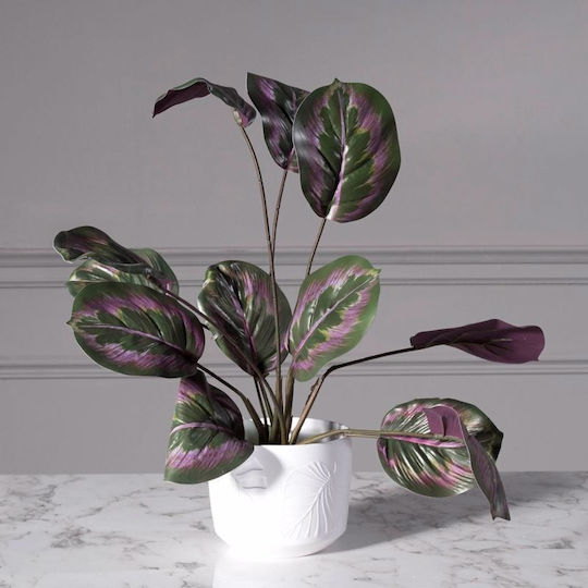 Supergreens Plant Pot Ceramic White