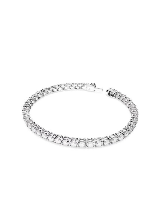 Swarovski Matrix Tennis Mic Brățară Pentru Femei Riviera 17.5cm