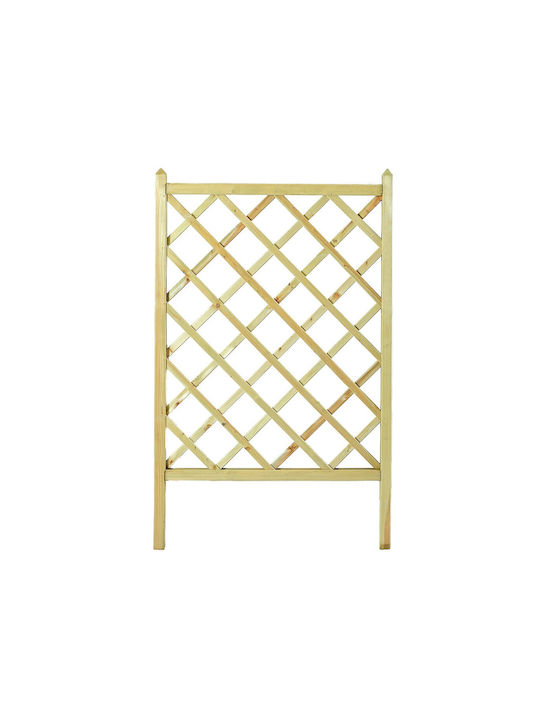 Spalier Garten Pflanztopf aus Holz mit Rautenfrmigem Gitter in Beige Farbe  120x70cm 1Stck 29904 | Skroutz Germany