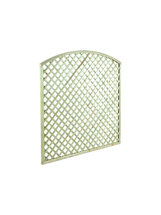 Arch (6x6) Wood Trellis Beige 100x100cm