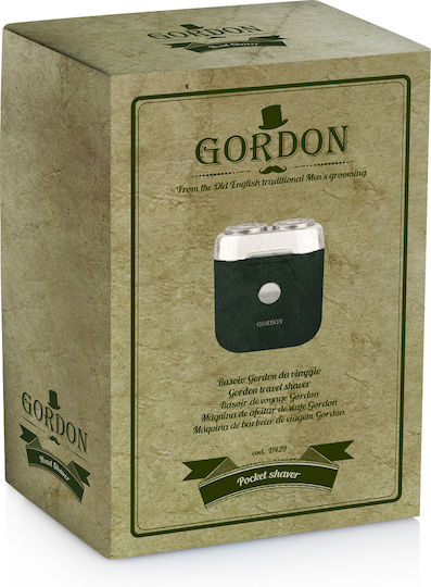 Gordon Pocket Shaver Περιστρεφόμενη Ξυριστική Μηχανή Προσώπου Επαναφορτιζόμενη