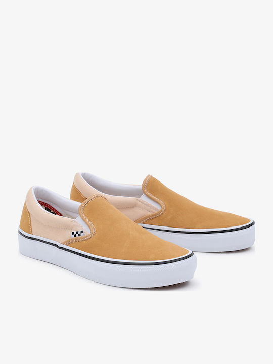 Skate Men's Canvas Slip-Ons Honey Peach