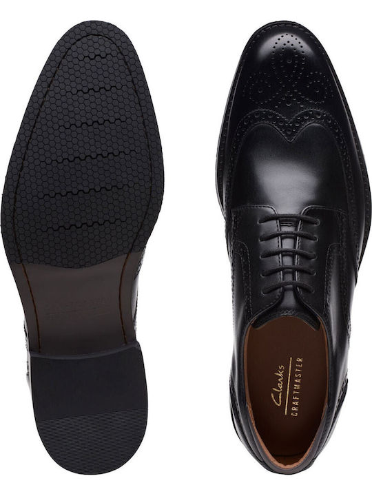 Craft Arlo Men's Leather Oxfords Black