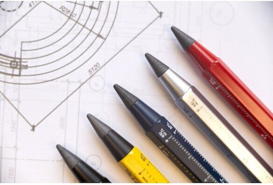 Troika Construction Endless Μολύβι Κίτρινο