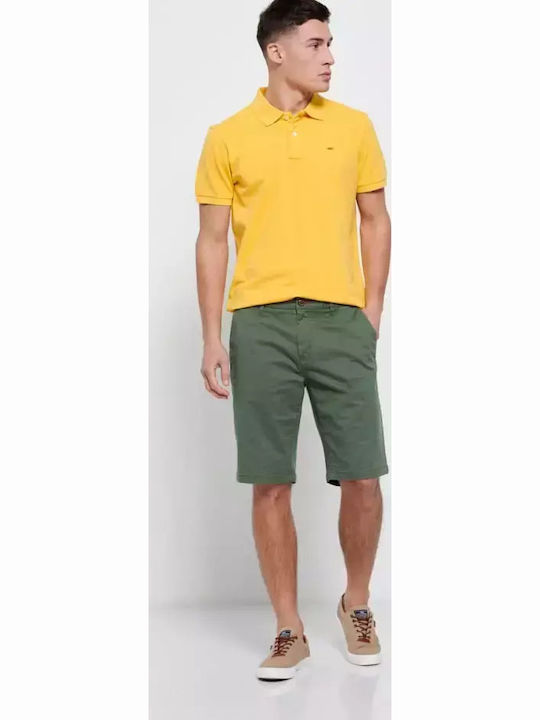 FBM007-00103 Men's Shorts Chino Dusty Green