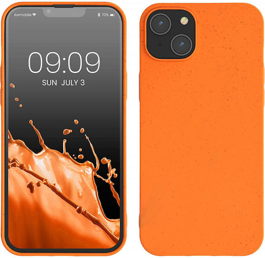 Kalibri Bio Back Cover Σιλικόνης Fruity Orange (iPhone 14 Plus)
