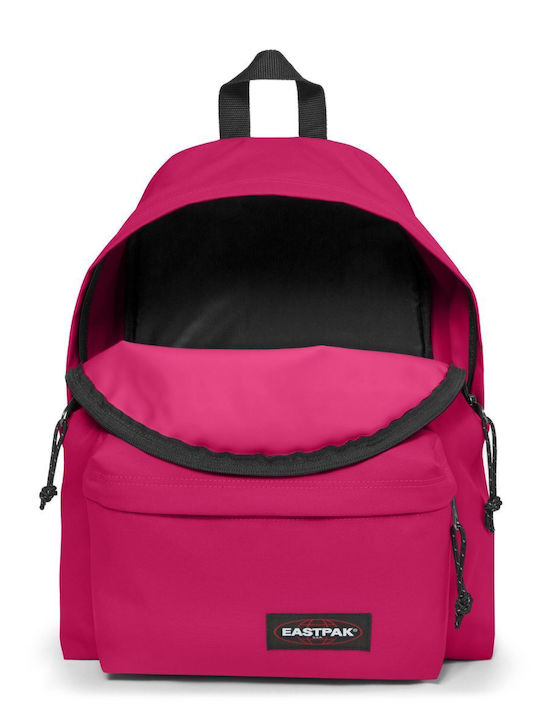 Eastpak Padded Pak'r Ruby Pink Σχολική Τσάντα Πλάτης Γυμνασίου - Λυκείου Ροζ 24lt 30 x 18 x 40εκ