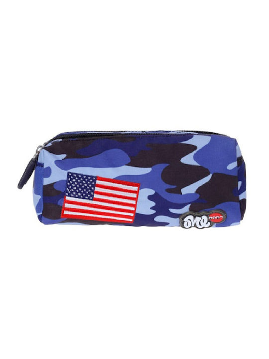 Lyc Sac One Rock 'n' Roll Σχολική Τσάντα Τρόλεϊ Δημοτικού Navy Camo + Κασετίνα Δώρο