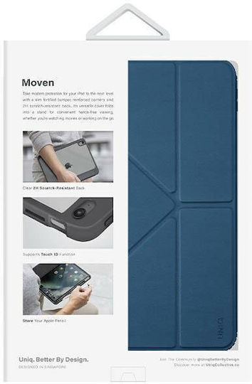Uniq Moven Flip Cover Carpi Blue (iPad 2022 10.9'')
