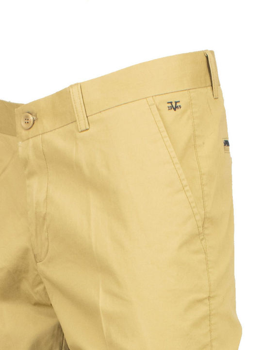 Palma-22 Trousers Chino in Slim Fit Yellow