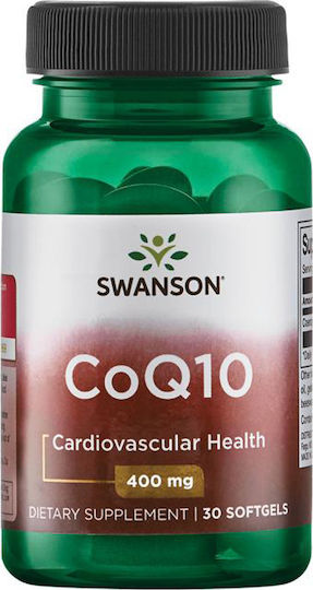 Swanson CoQ 10 400мг 30 софтджел