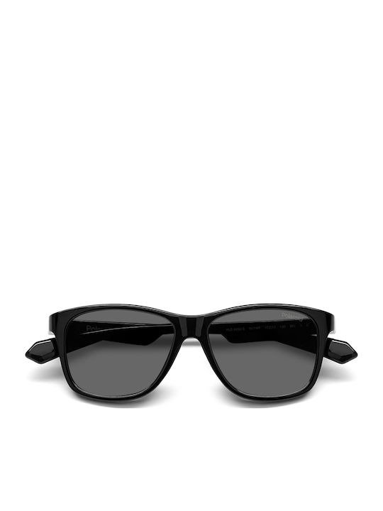 Polaroid Ochelari De Soare Pătrați Pentru Copii Cu Lentile Polarized Negre