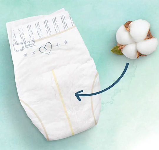 Pampers Πάνες με Αυτοκόλλητο Harmonie 1+1 No. 1 για 2-5kg 100τμχ
