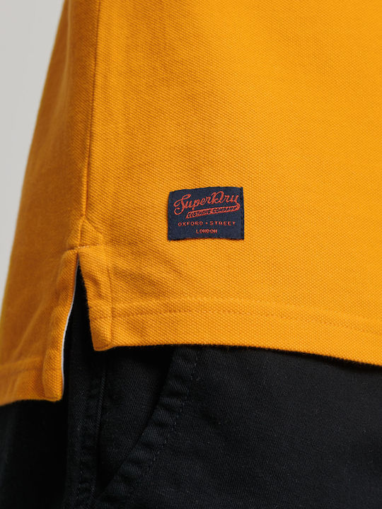 Superstate Polo Tricou Cu Mânecă Scurtă Galben