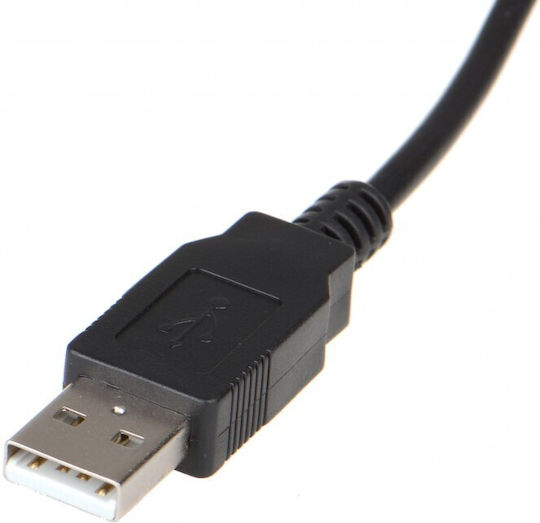 Dazzne USB 2.0 Kabel USB-A-Stecker - Mini-USB-B-Stecker Schwarz 1m DZ-373