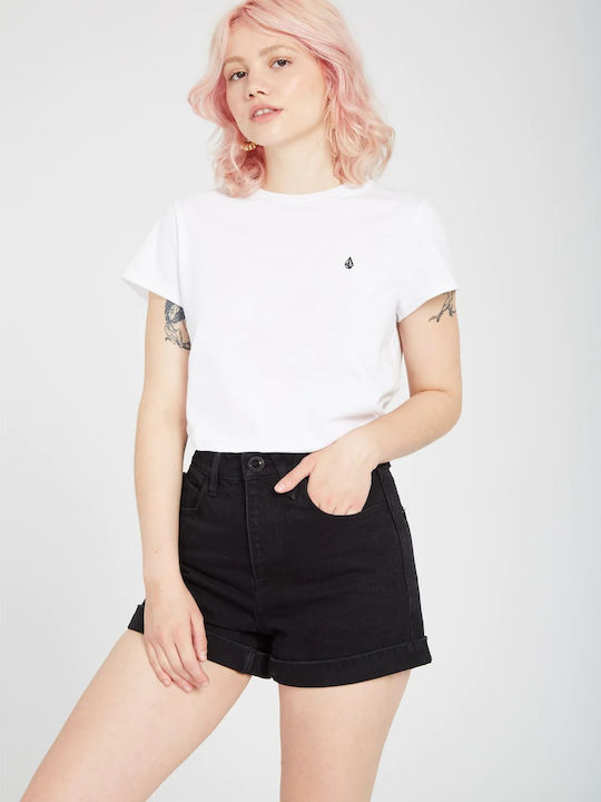 Stone Blanks Damen T-Shirt Weiß