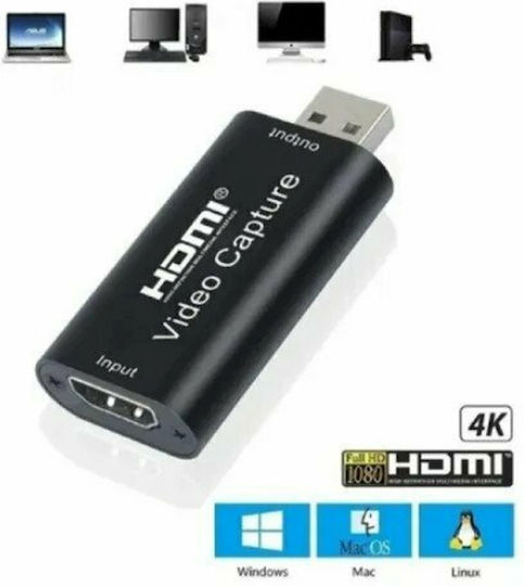 Andowl Video Capture for Laptop / PC HDMI / USB-A Q-HD101