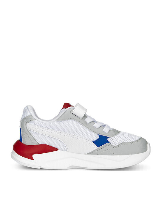 X-Ray Kids Sports Shoes Running with Hoop & Loop Closure White