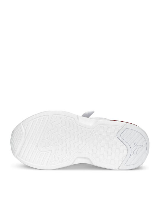 X-Ray Kids Sports Shoes Running with Hoop & Loop Closure White