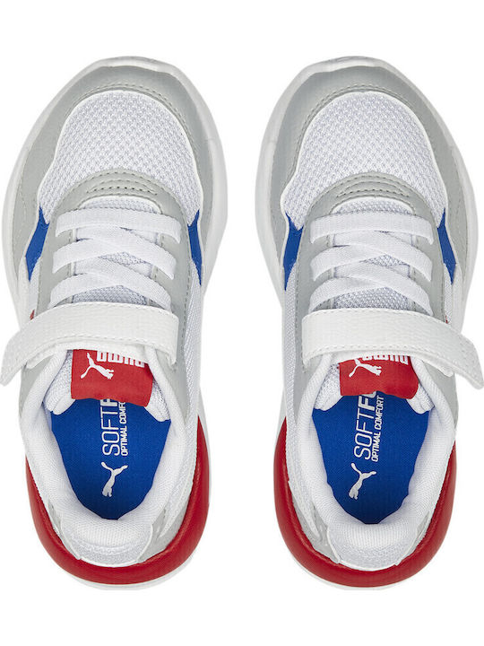 X-Ray Kids Sports Shoes Running with Hoop & Loop Closure White