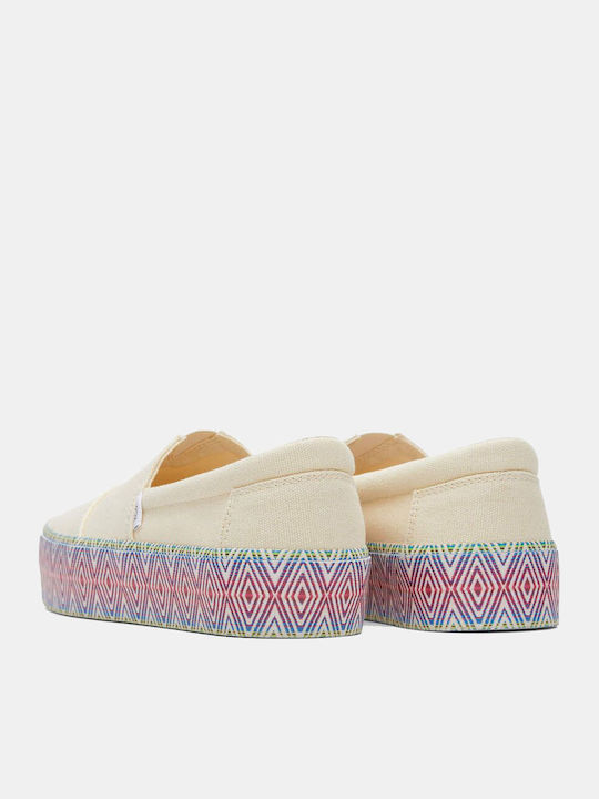 Alp Fenix Women's Fabric Espadrilles Natural