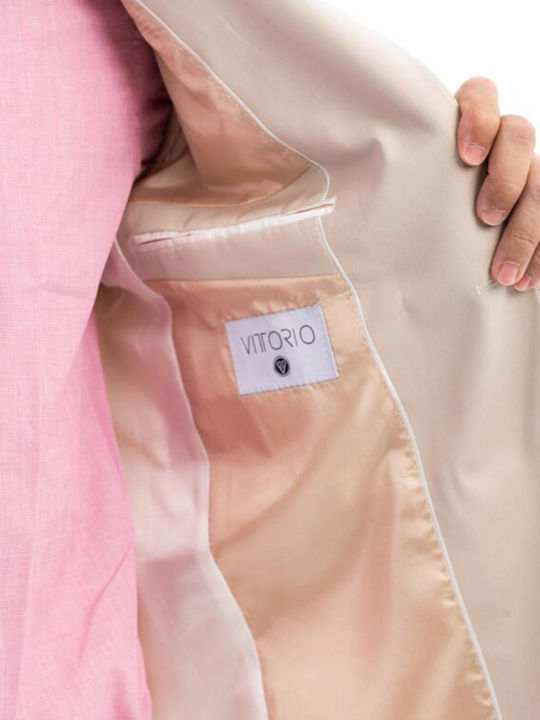 Sommer Herrenanzugsjacke Weiß