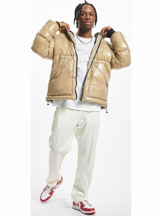 Winter Jacket Puffer Beige