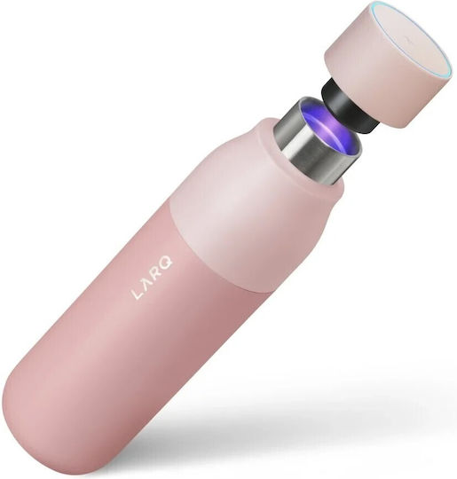 LARQ PureVis Μπουκάλι Θερμός Ανοξείδωτο 500ml Himalayan Pink