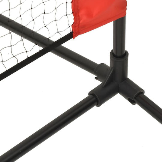 vidaXL Black / Red 500x100x87 cm